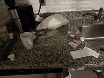 Housekeeping didn’t clean room