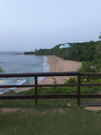 Beach at the light house.
