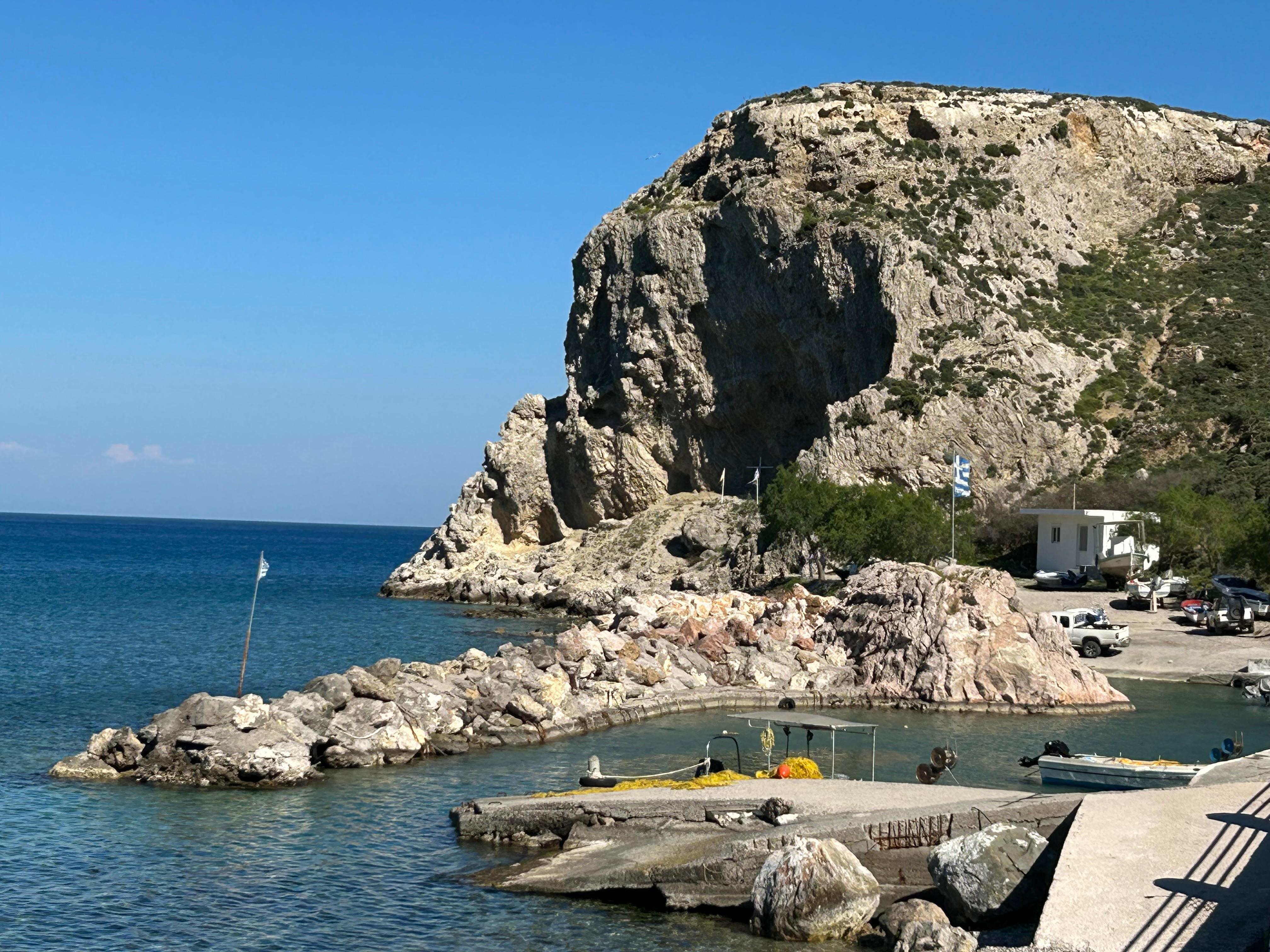 Vissershaventje om de hoek met een uitstekend visrestaurantje 