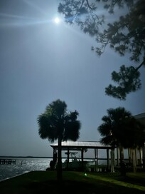 Nice moonlit night on the dock.