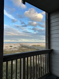 Sunrise from the deck