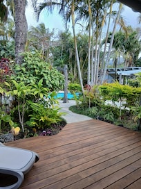 Private courtyard