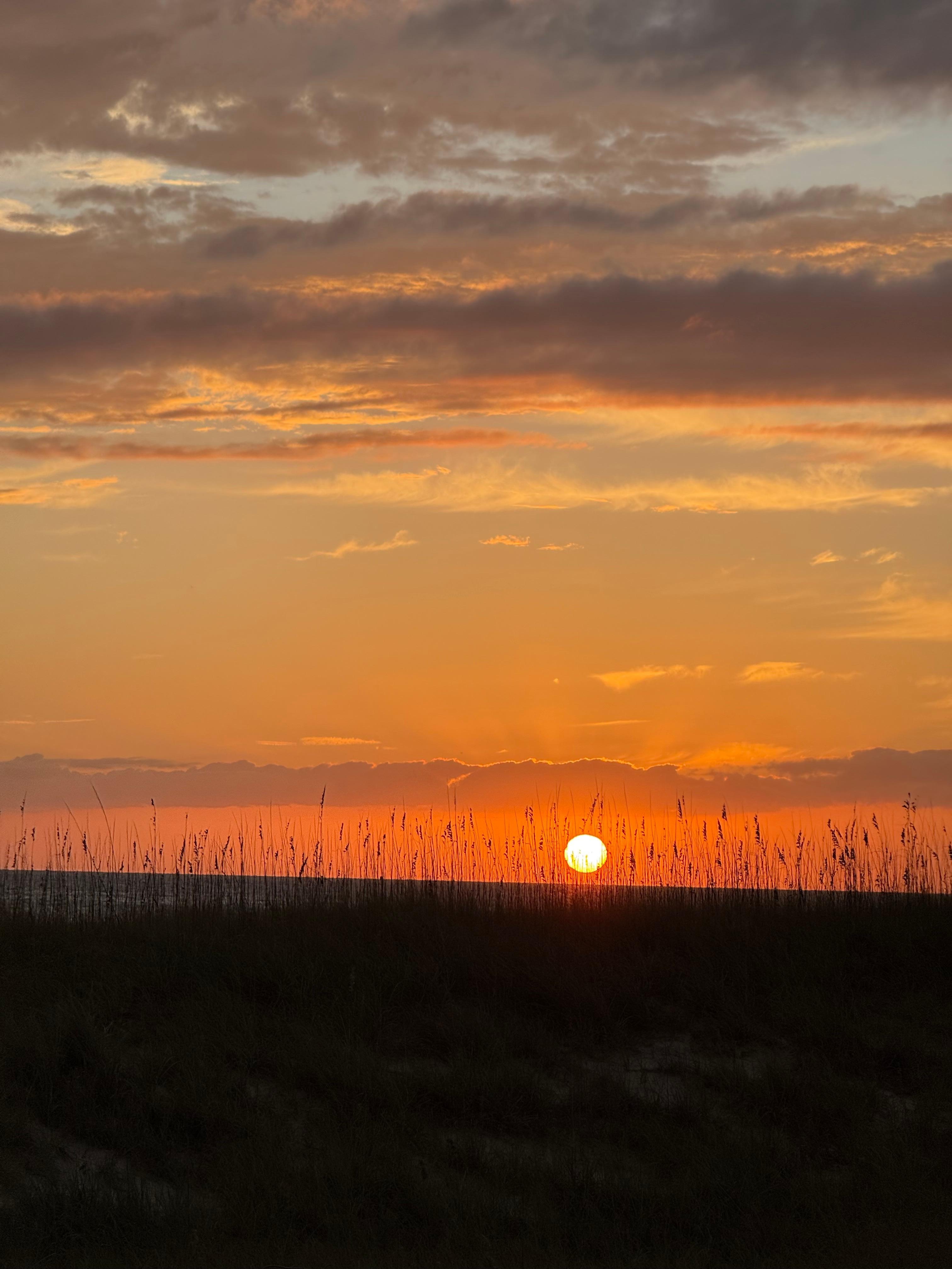 Many beautiful sunsets