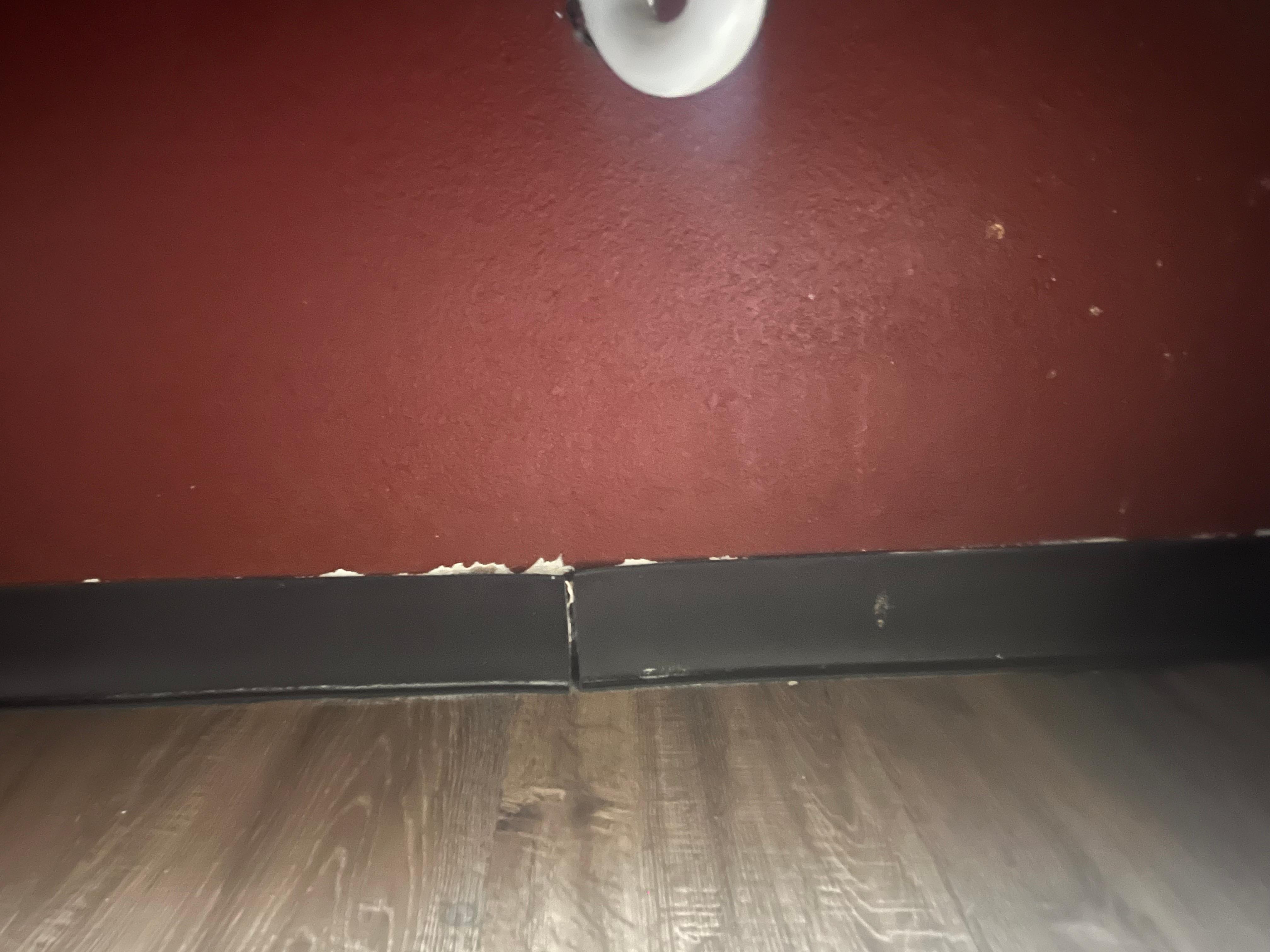 Water leaking in the wall and floor under the sink 