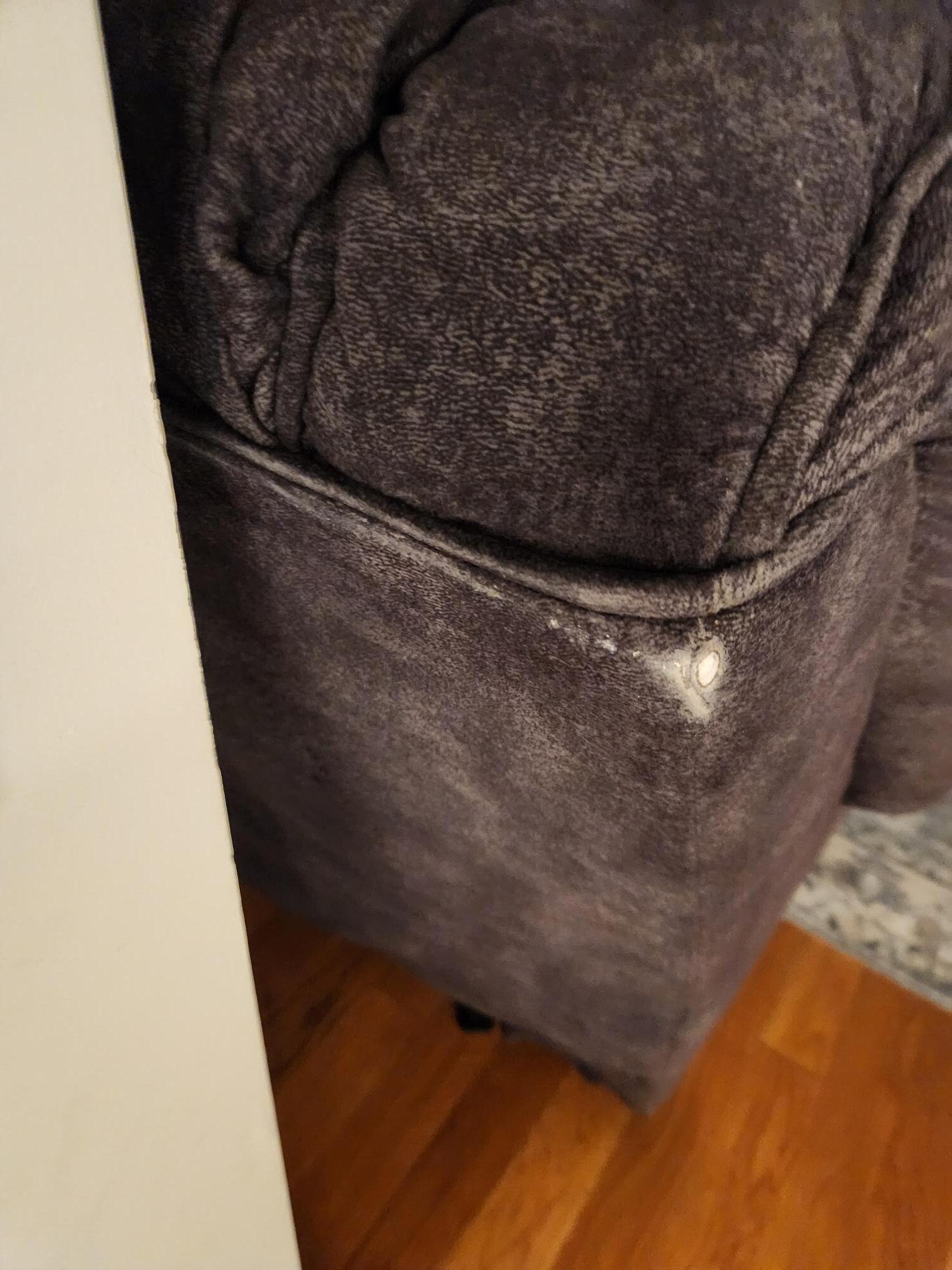 ripped and dirty furniture