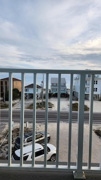 View from front balcony.