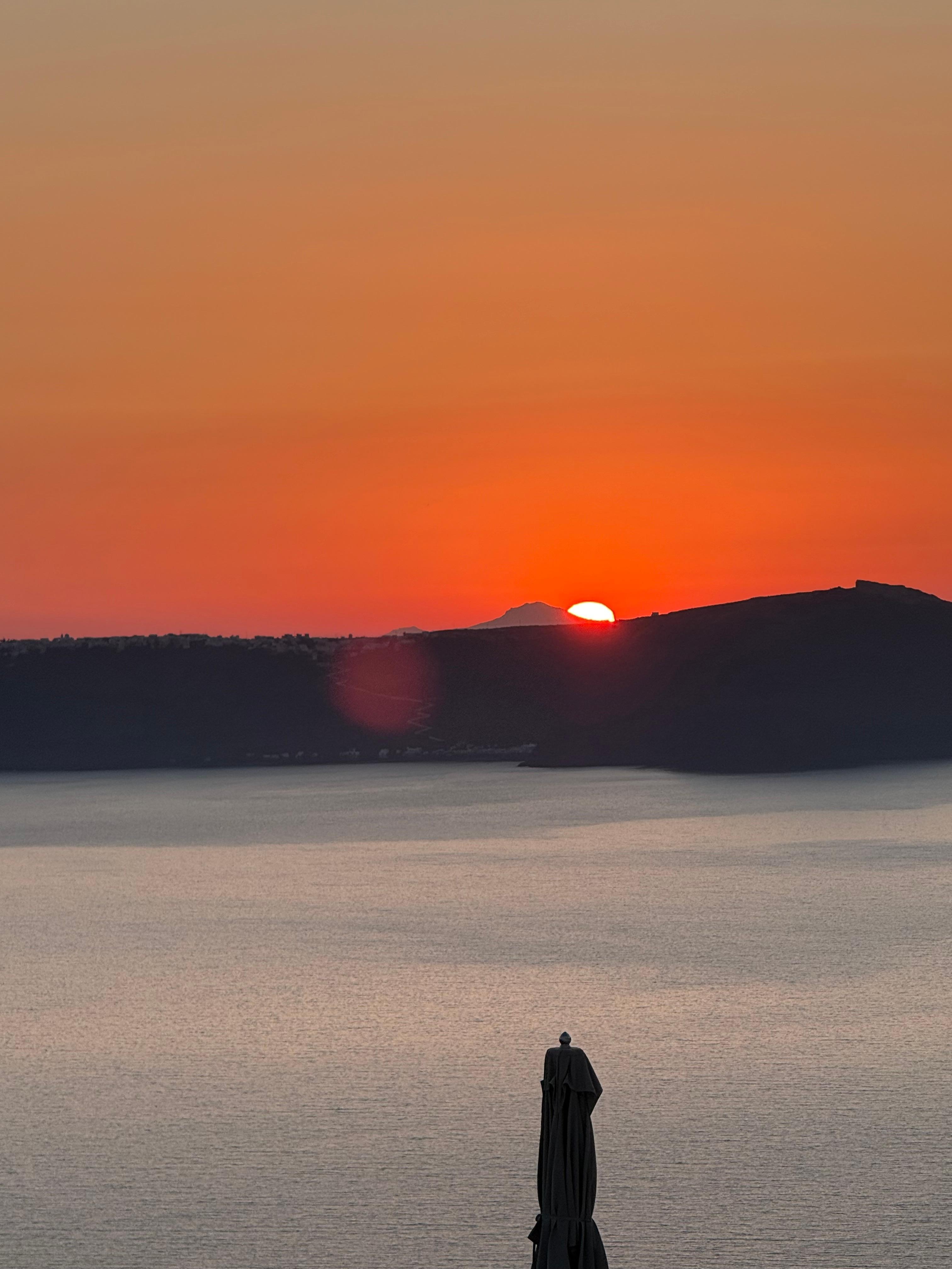 Sunset at Hotel