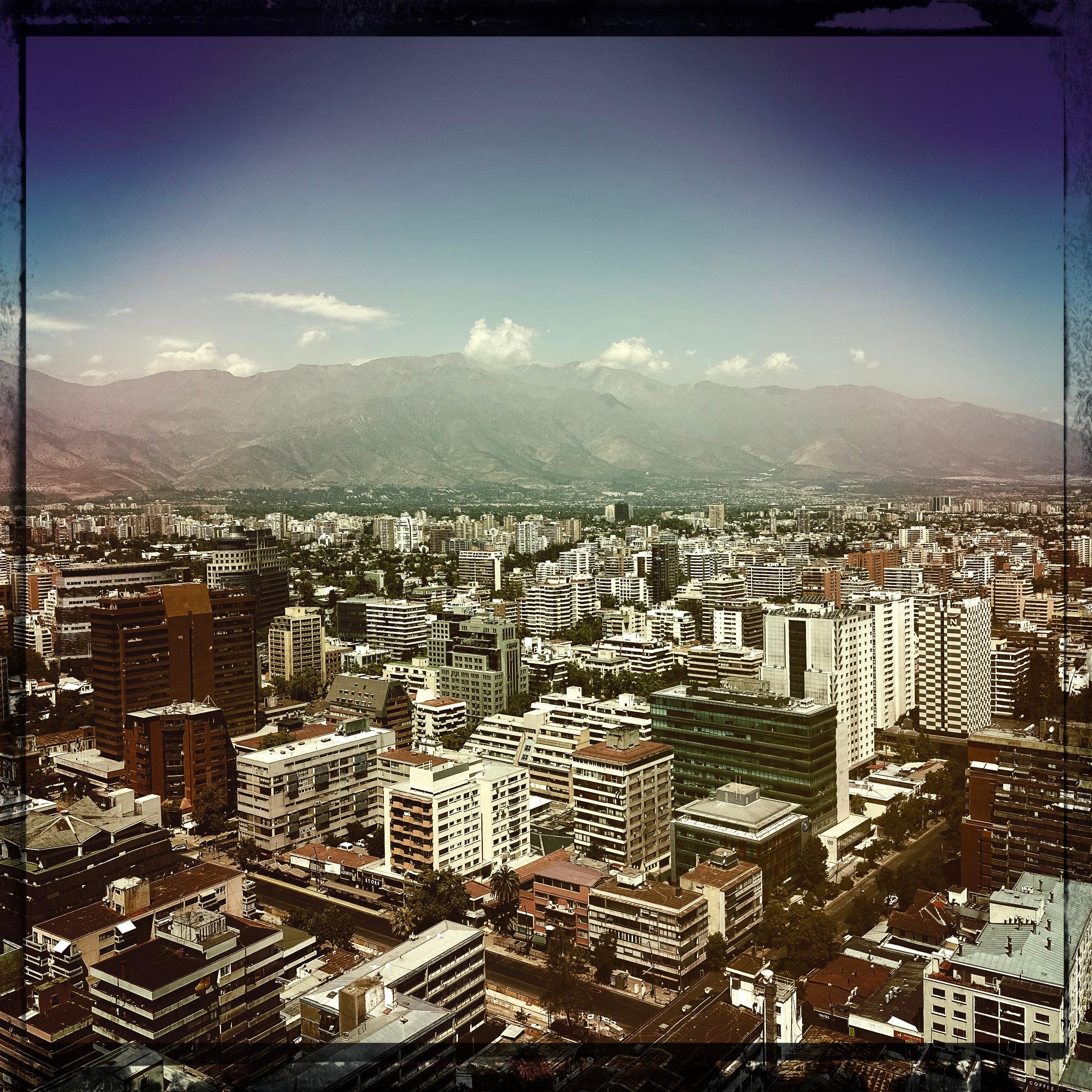 View from the rooftop bar.
