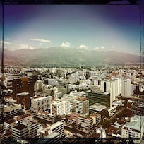 View from the rooftop bar.