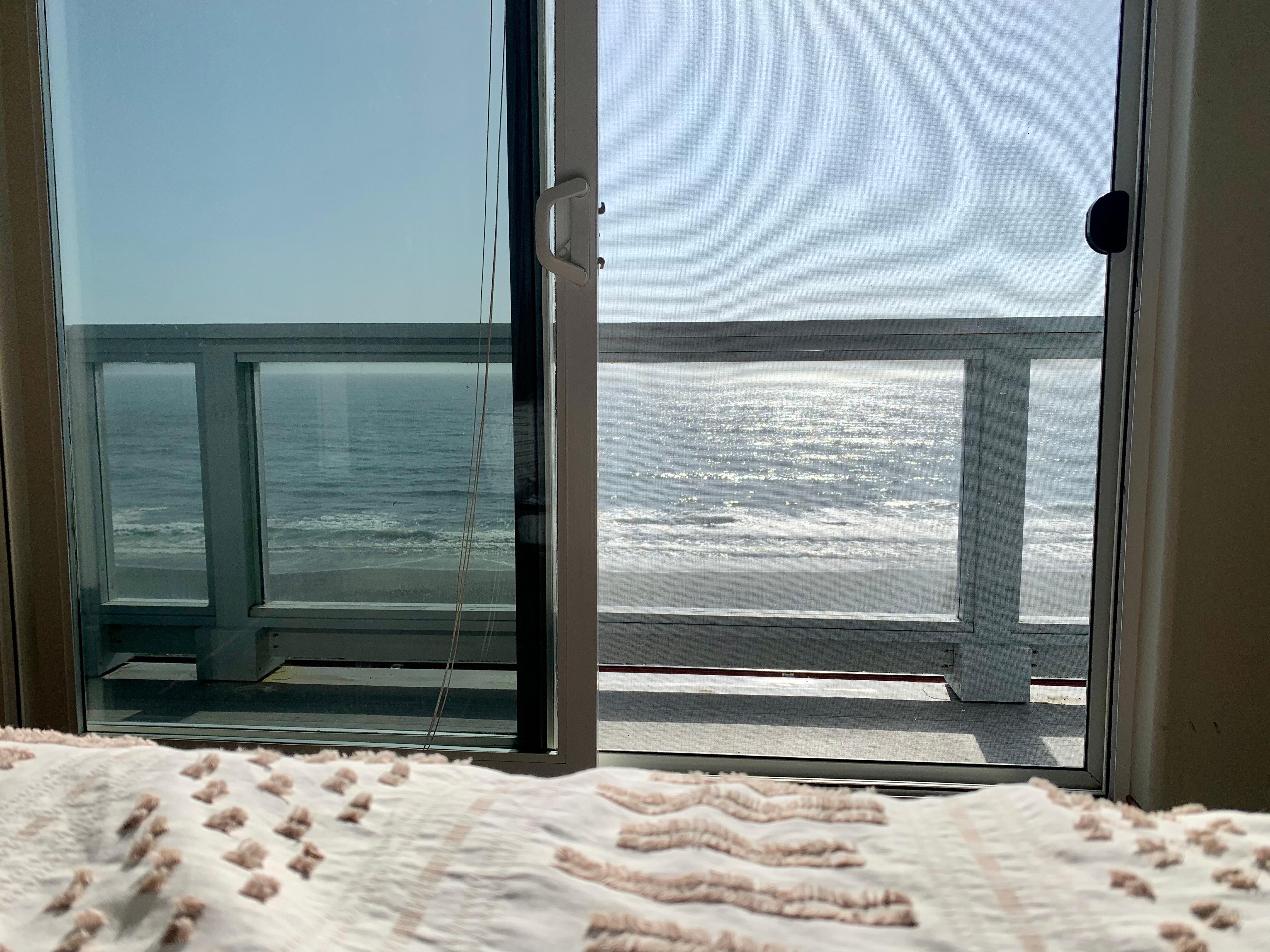 View from master bedroom 