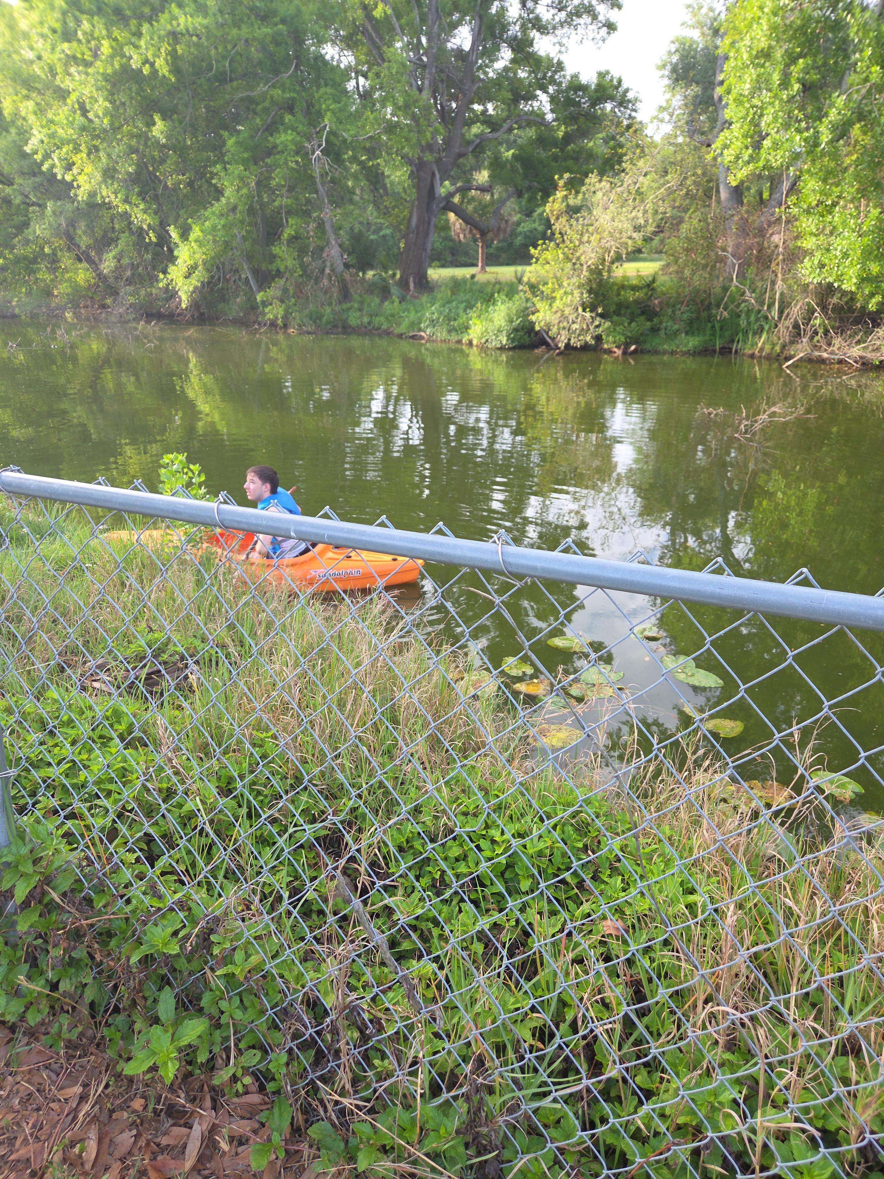 Another person kayaking