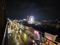 View from our room on 6th floor