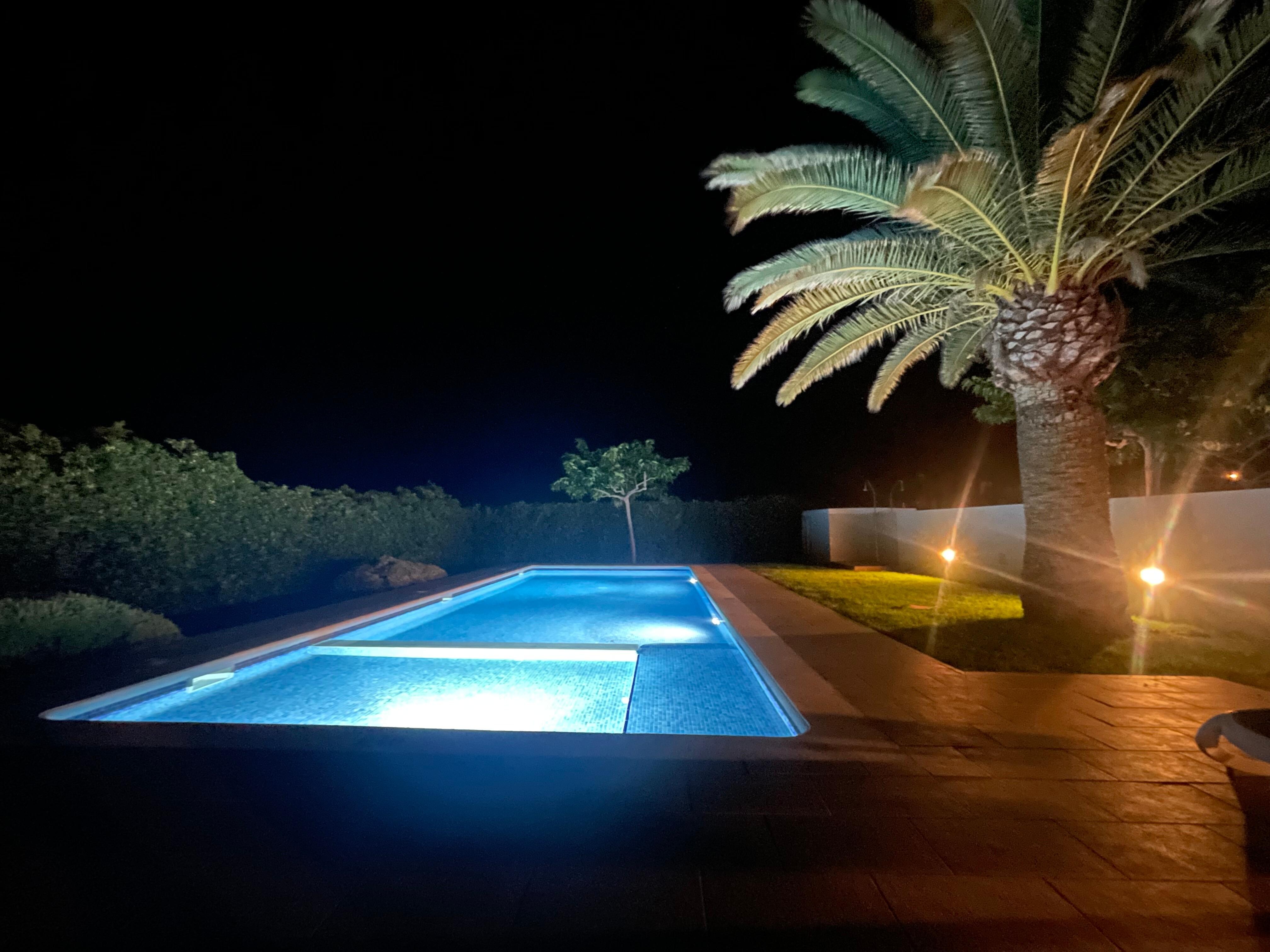 Evening on the patio