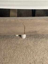 Broken bed
