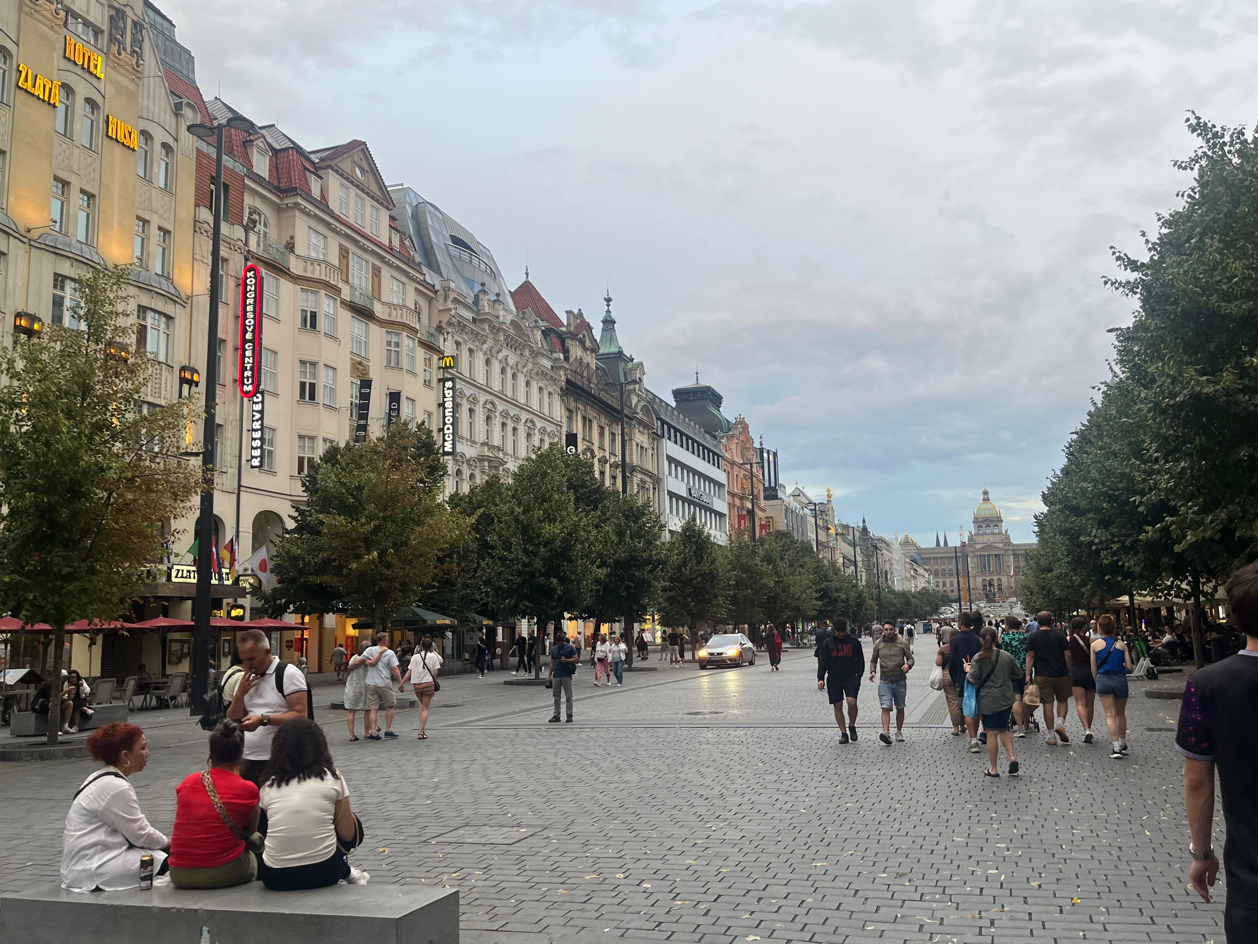 10 walk from hotel.