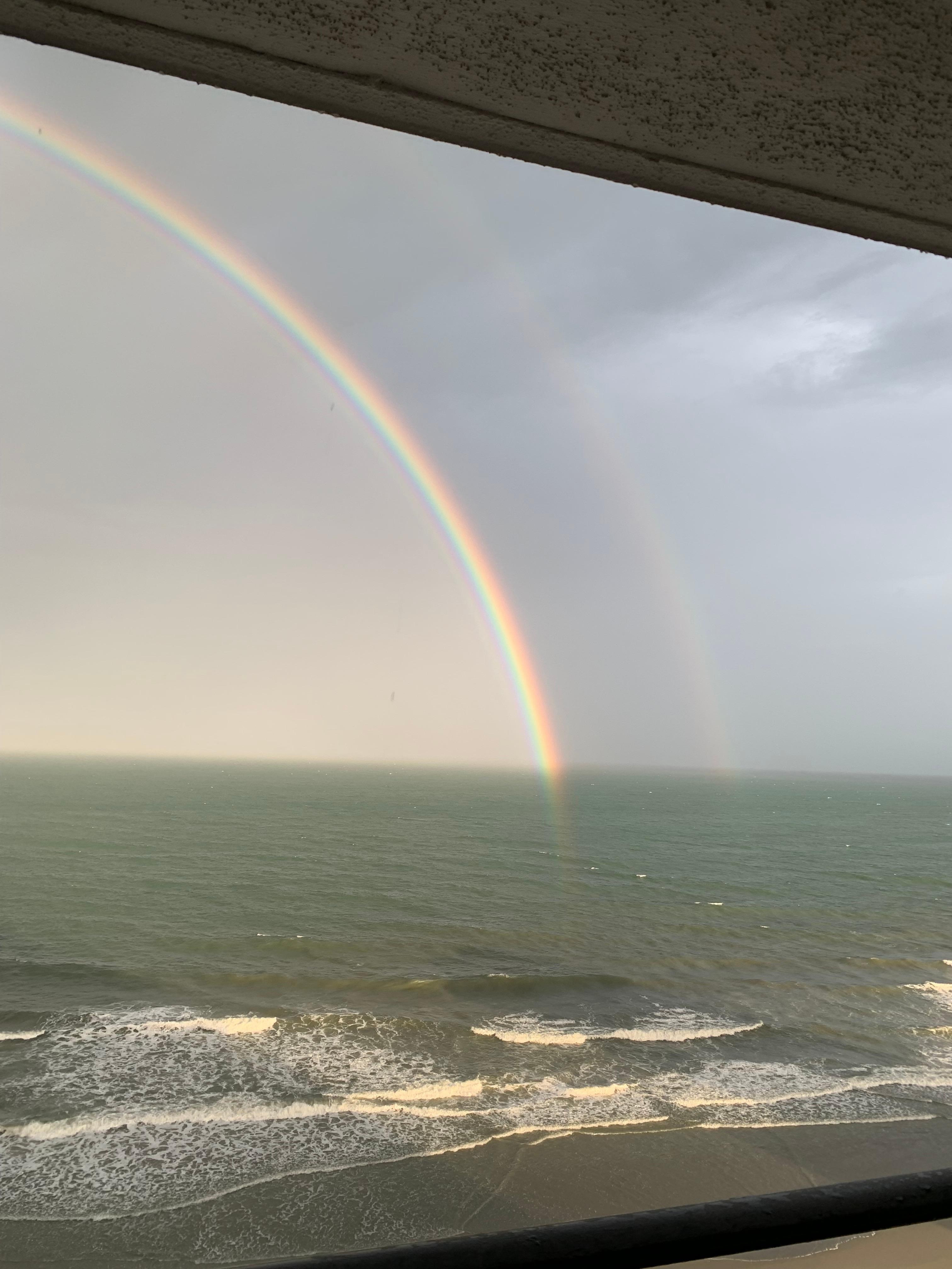 Total full rainbow…gorgeous to experience!  