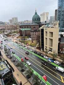 The view of Philly from my room