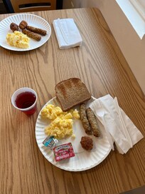 Our breakfast