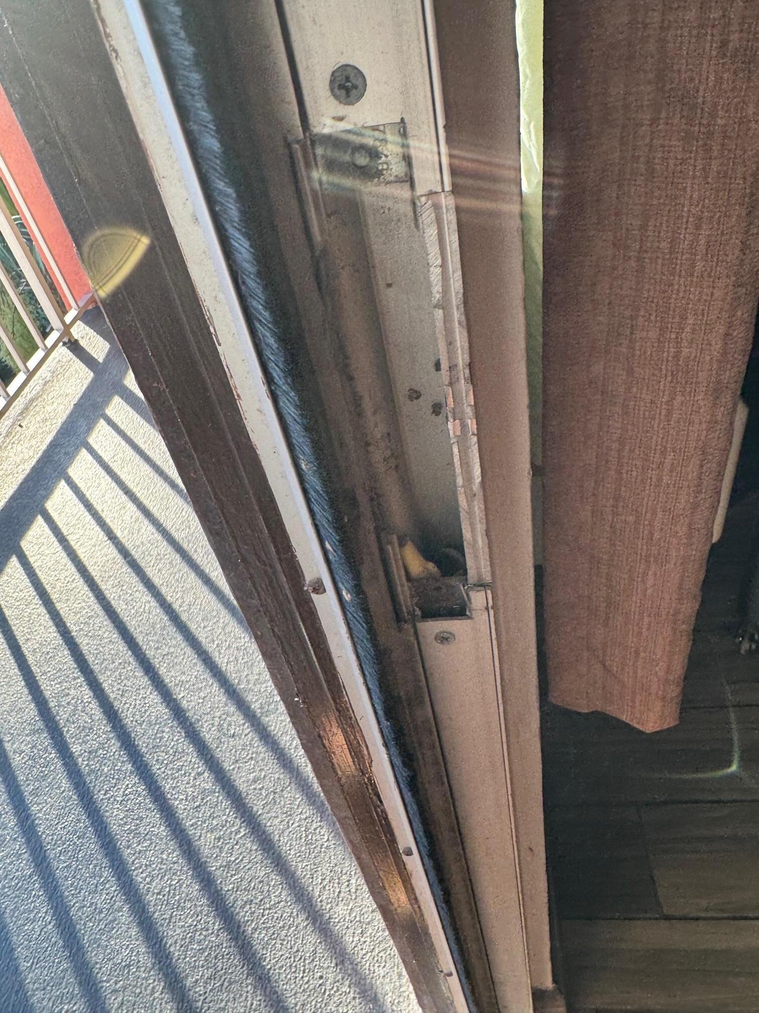 Room door that wouldn't lock