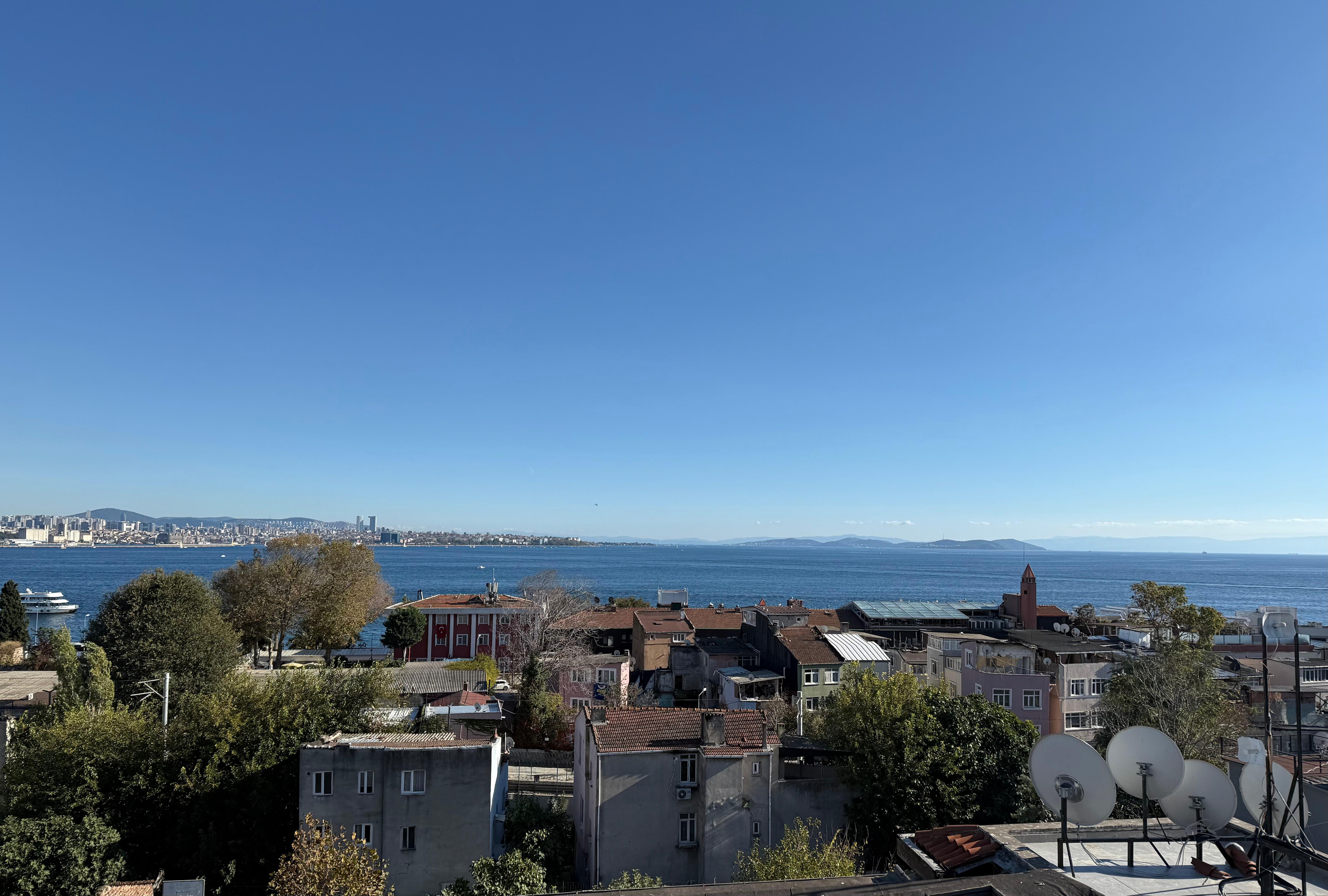 View from restaurant 