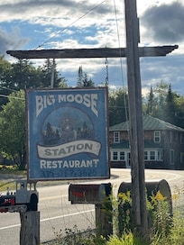 Big Moose Station restaurant.
