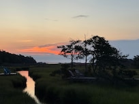 View from the front of the neighborhood on my morning walk.