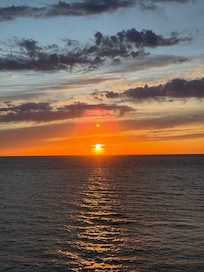 Sunset from our room !