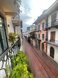 View from terrace