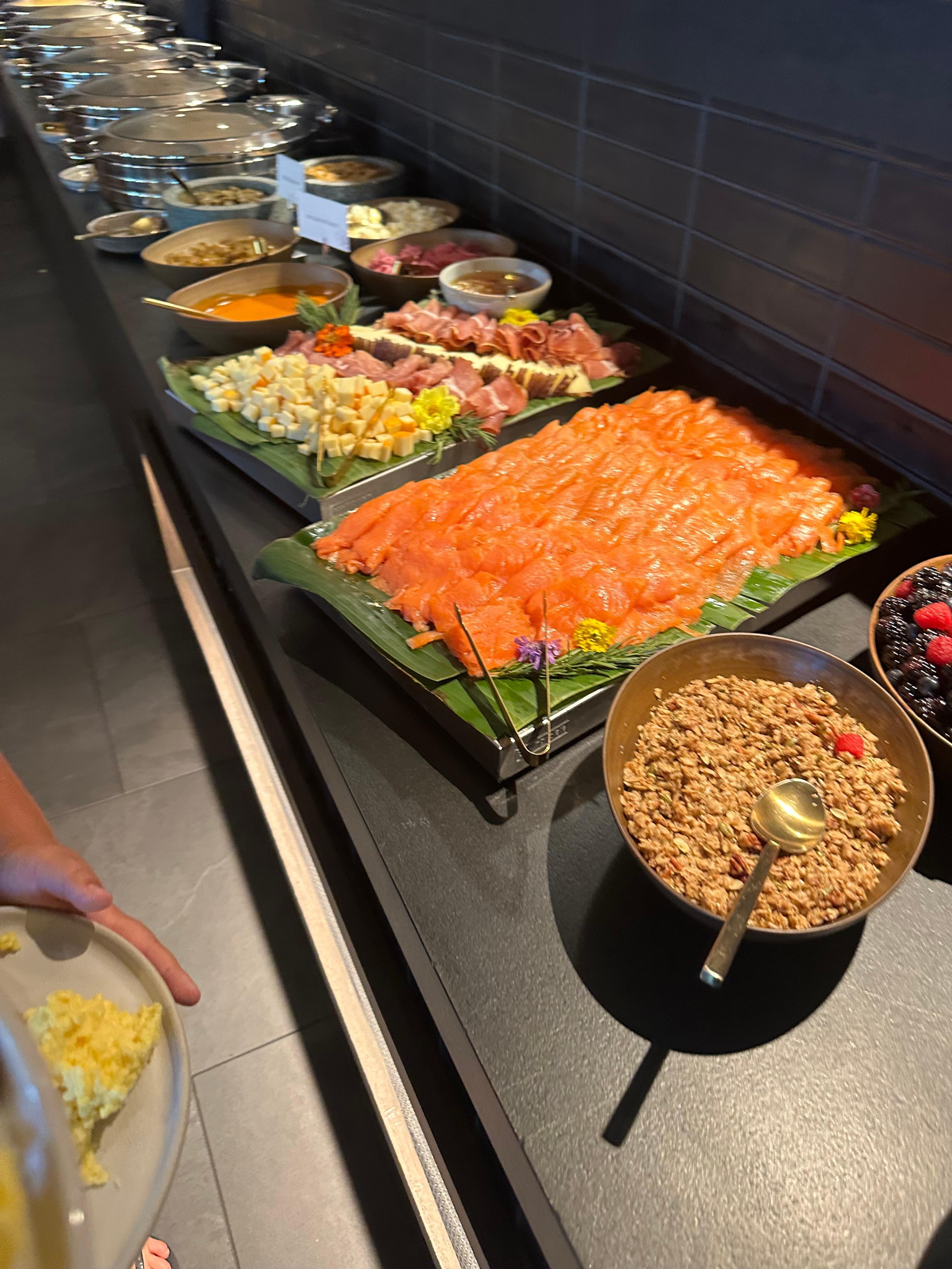 Breakfast buffet