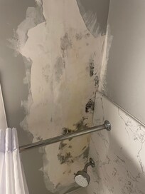 Photo of bathroom ceiling