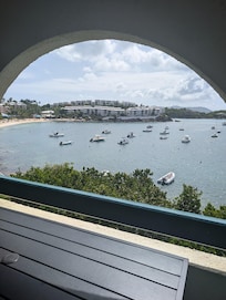 View from the balcony of room