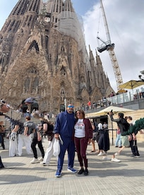 At Segrada Familia