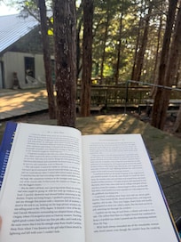 Absolutely the best spot to read a good book & drink some afternoon tea