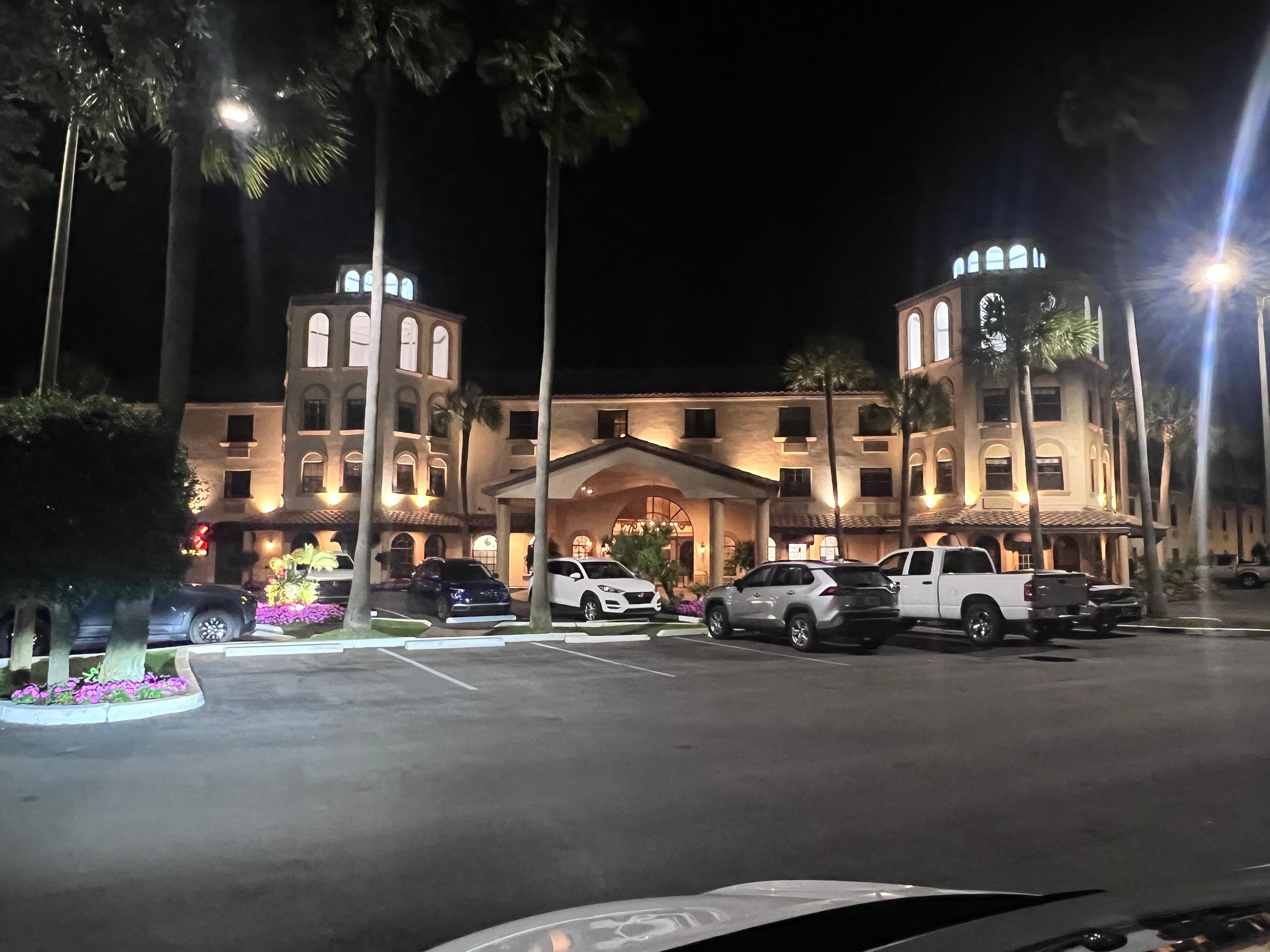 Front of the hotel