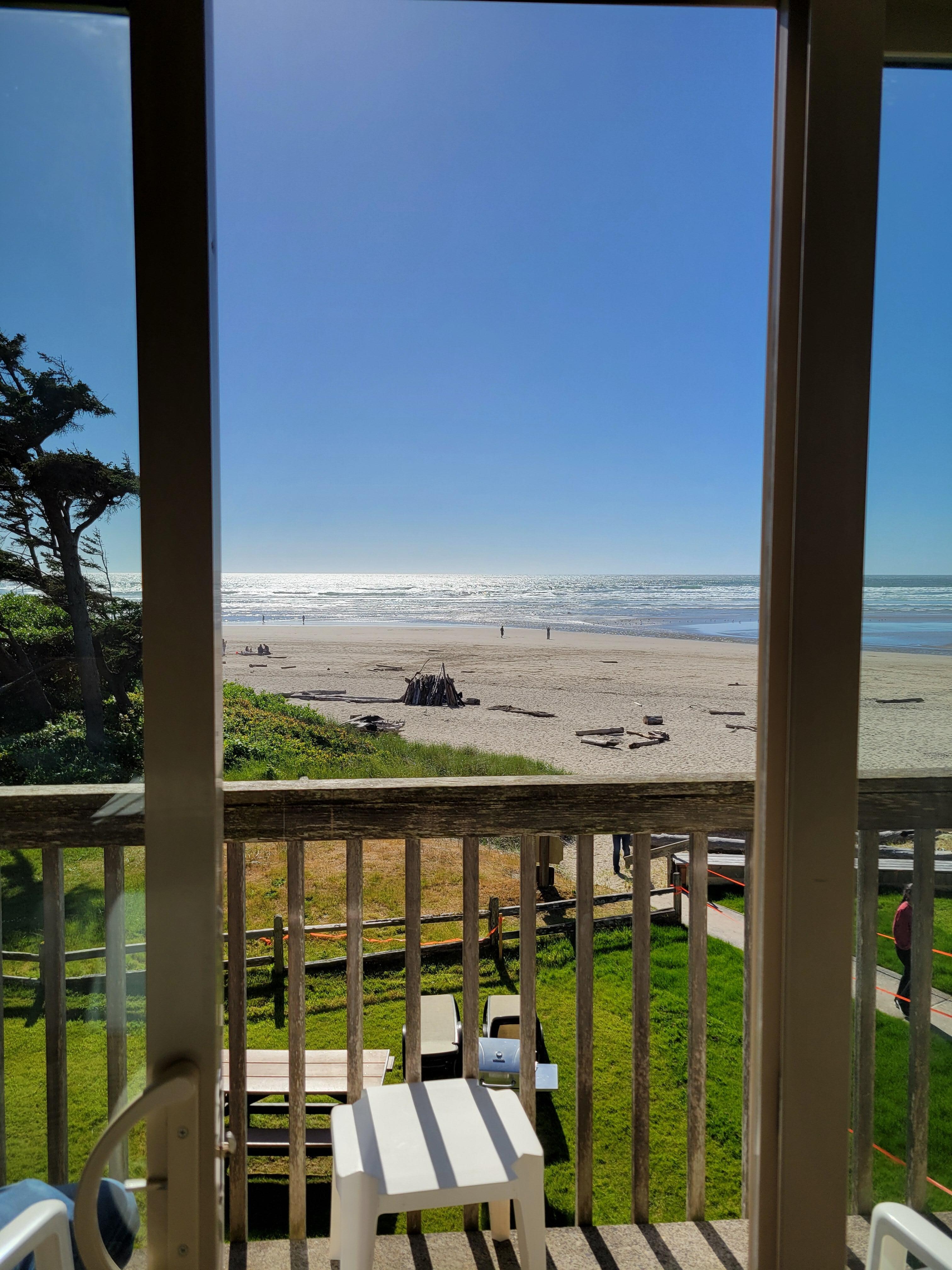 View from our room.
