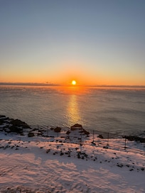 The sunrise from the legends wing