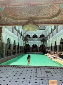 Pool, cold but beautiful