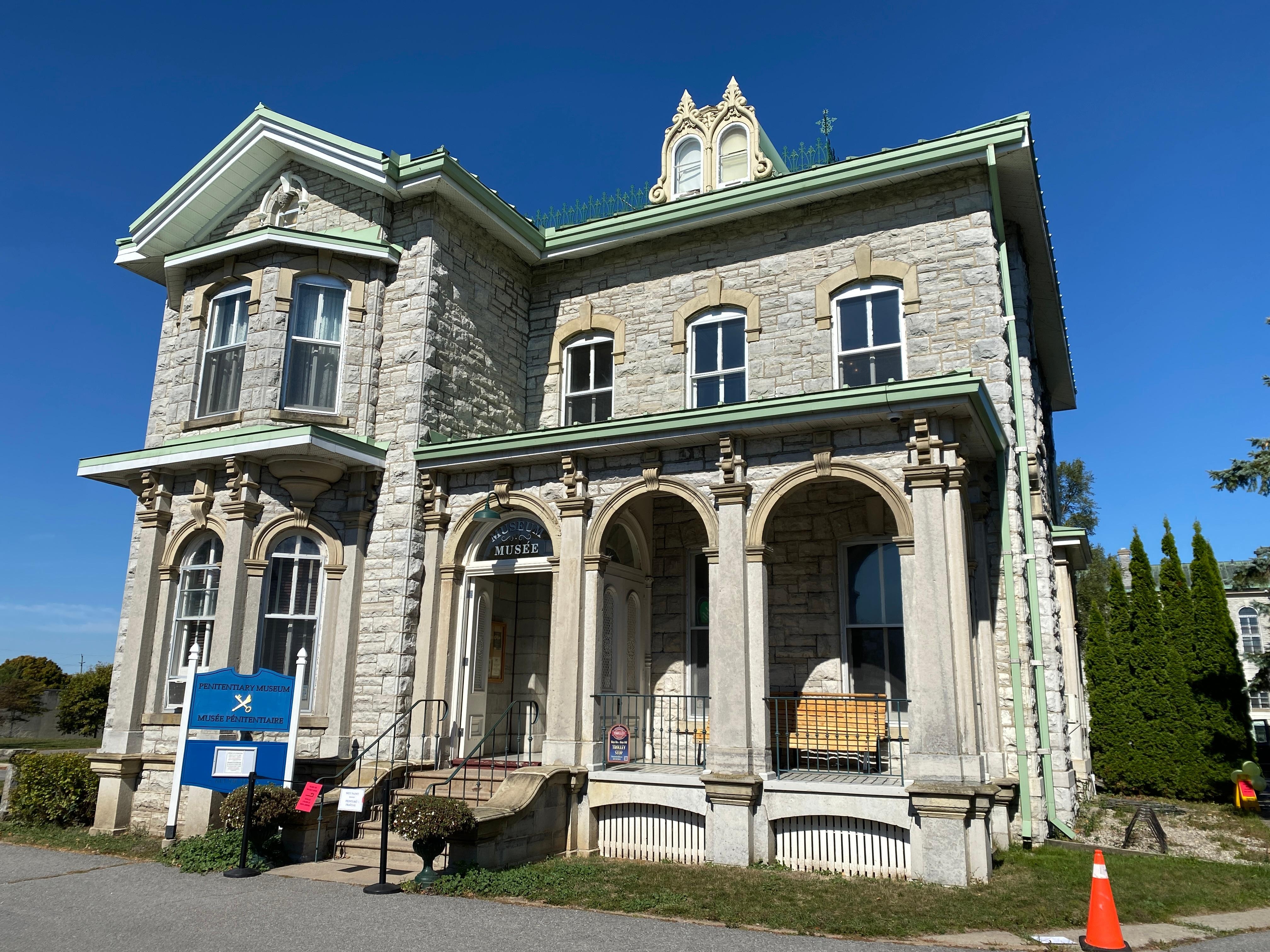 Kingston Prison Warden's House, now a museum. One of the attractions in Kingston.