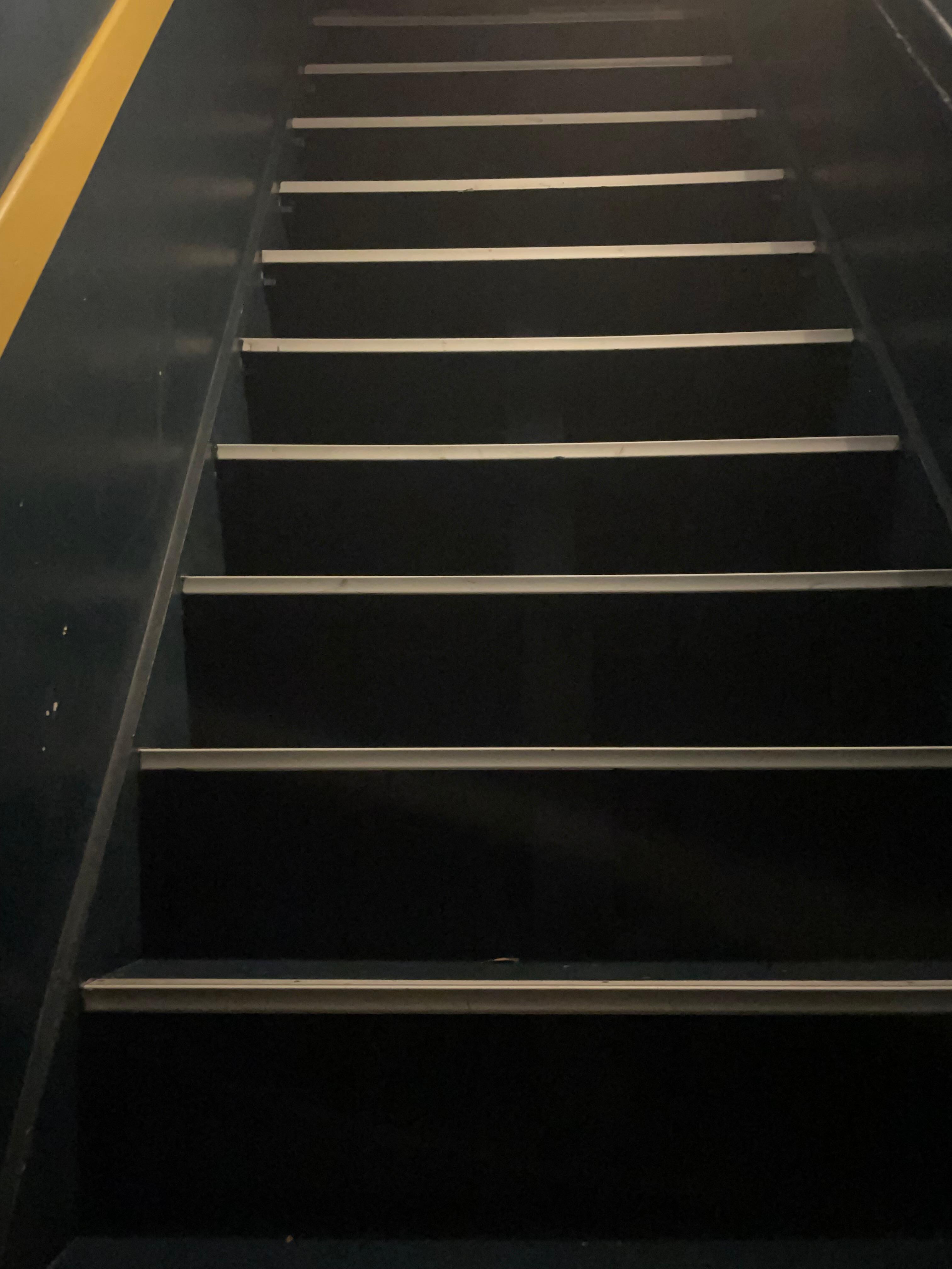 Stairs are definitely steep.