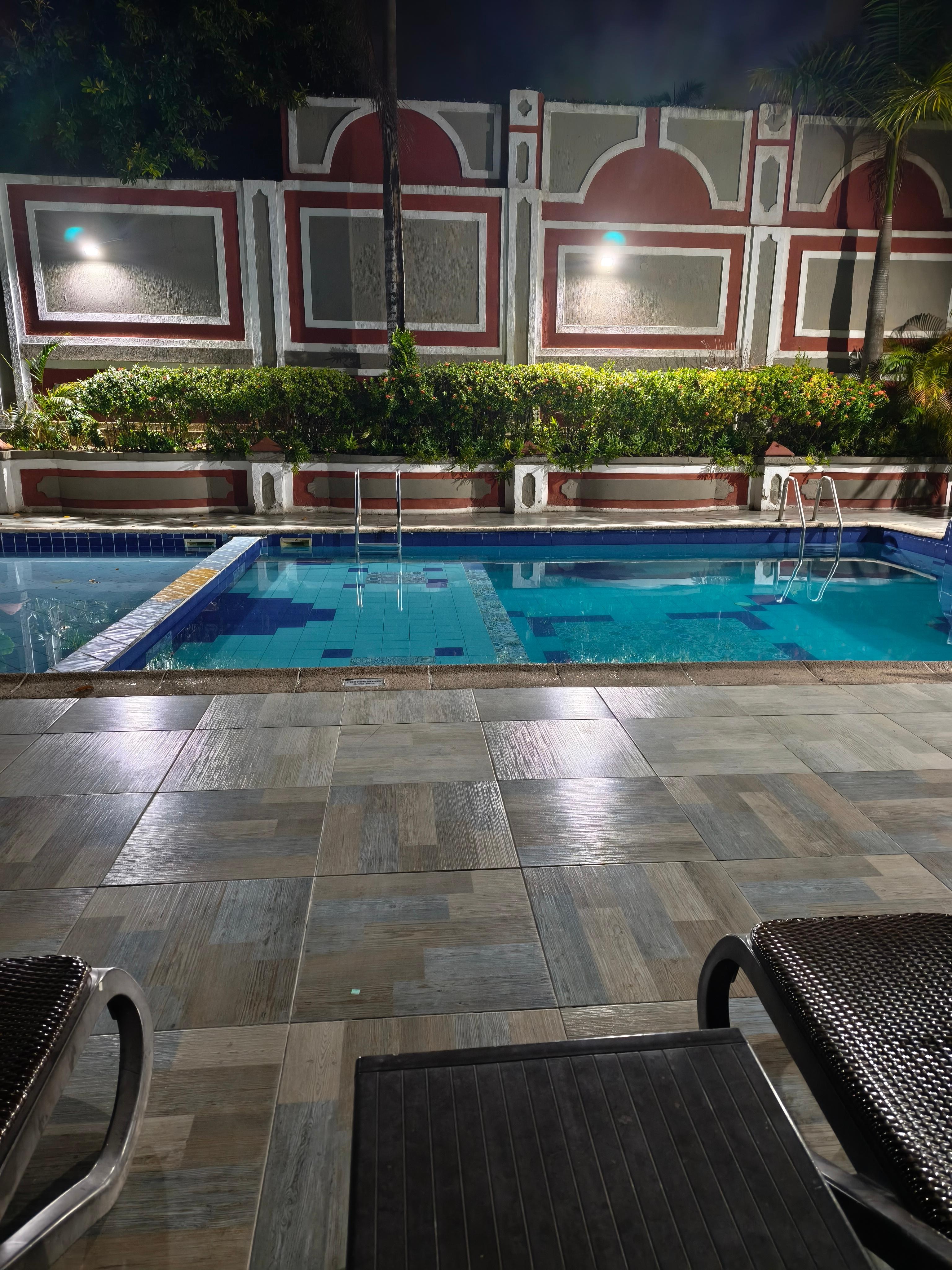 Área de piscina