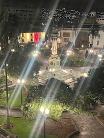 View from our balcony