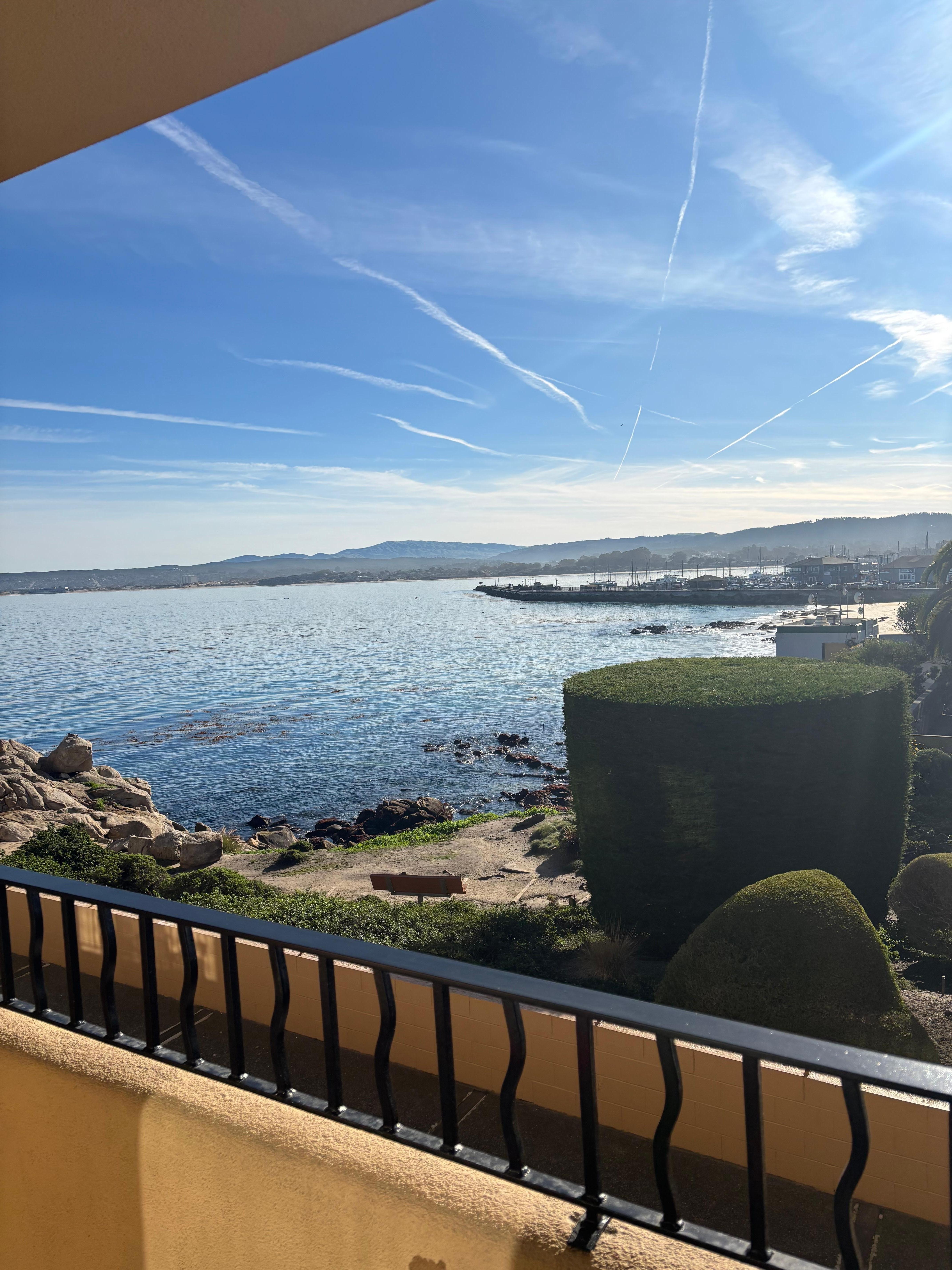 View from the balcony