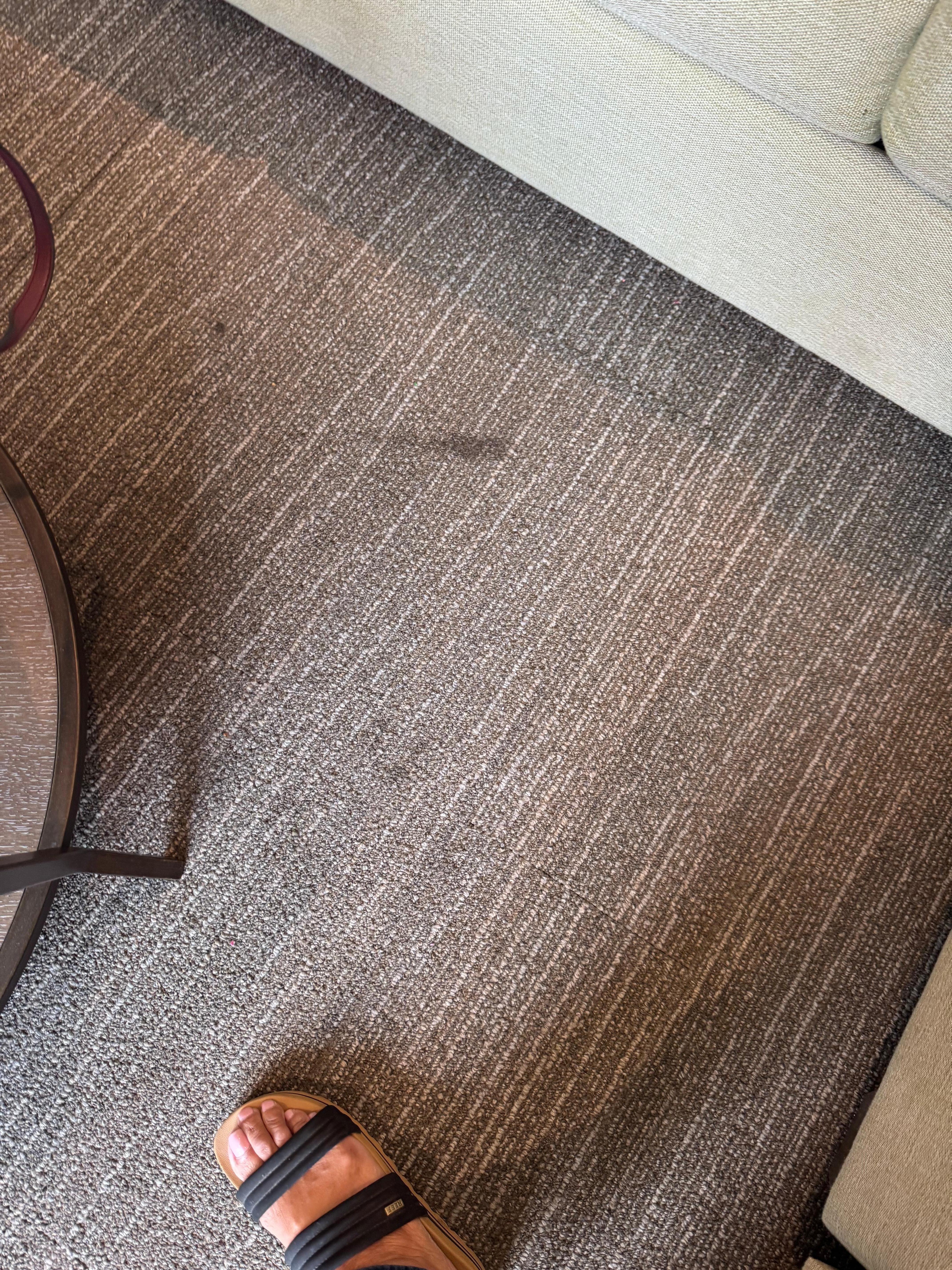 Carpet stains