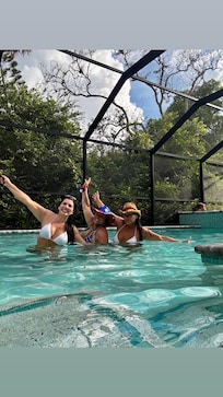 Pool with friends