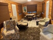 large, comfortable common areas for gathering with friends and family
