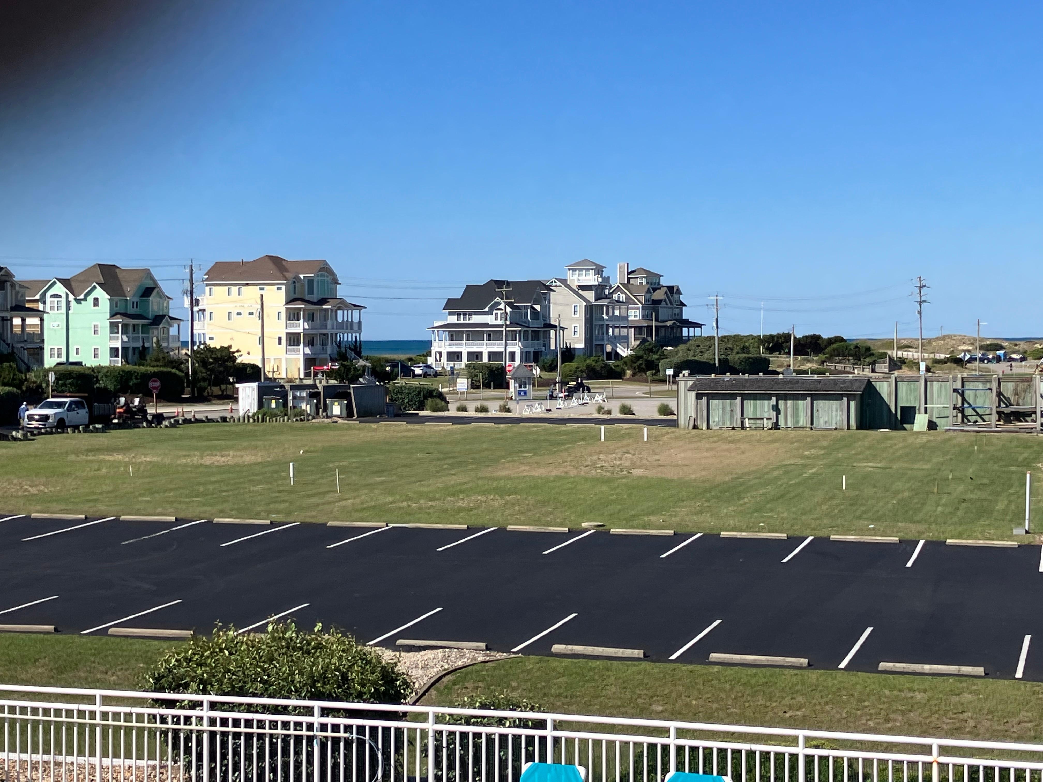 This is ocean view from room this side is very sunny 