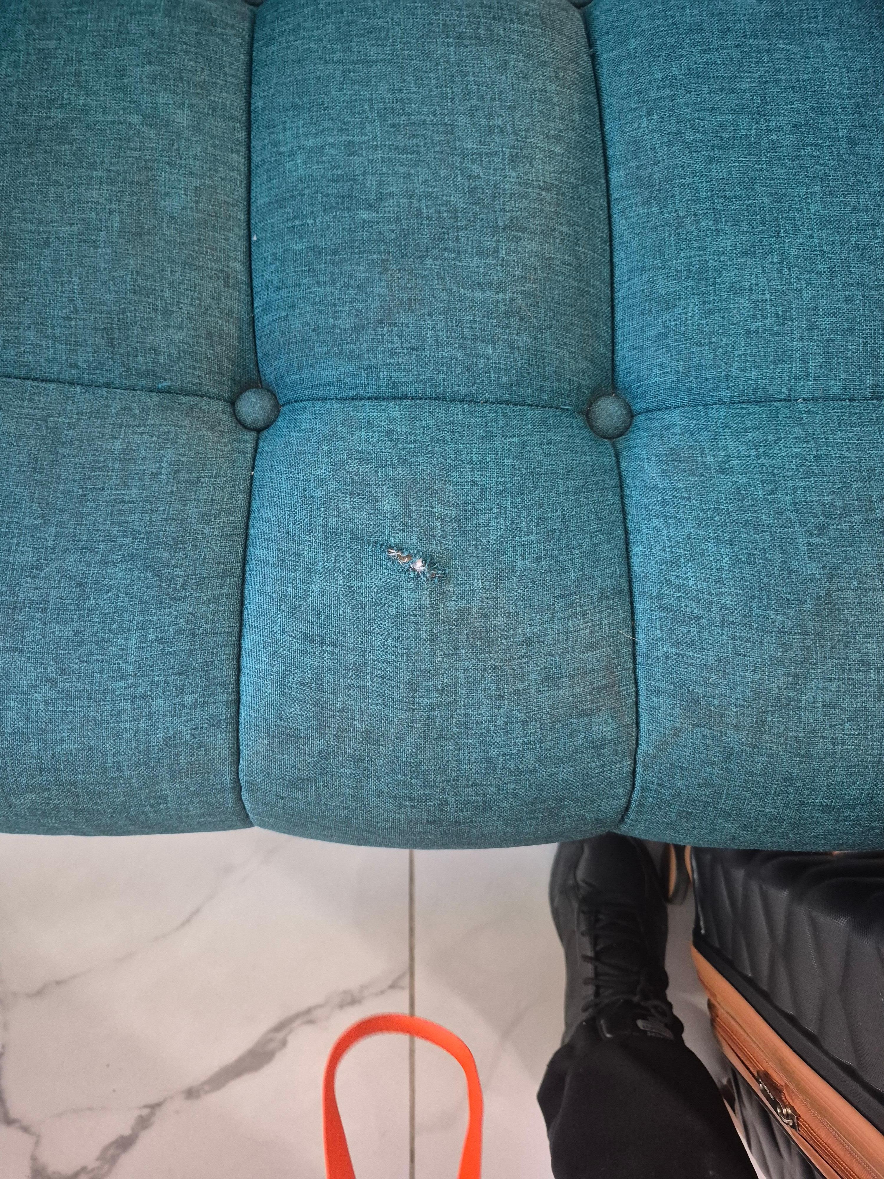 Due to damage policy, I took several, just in case photos.