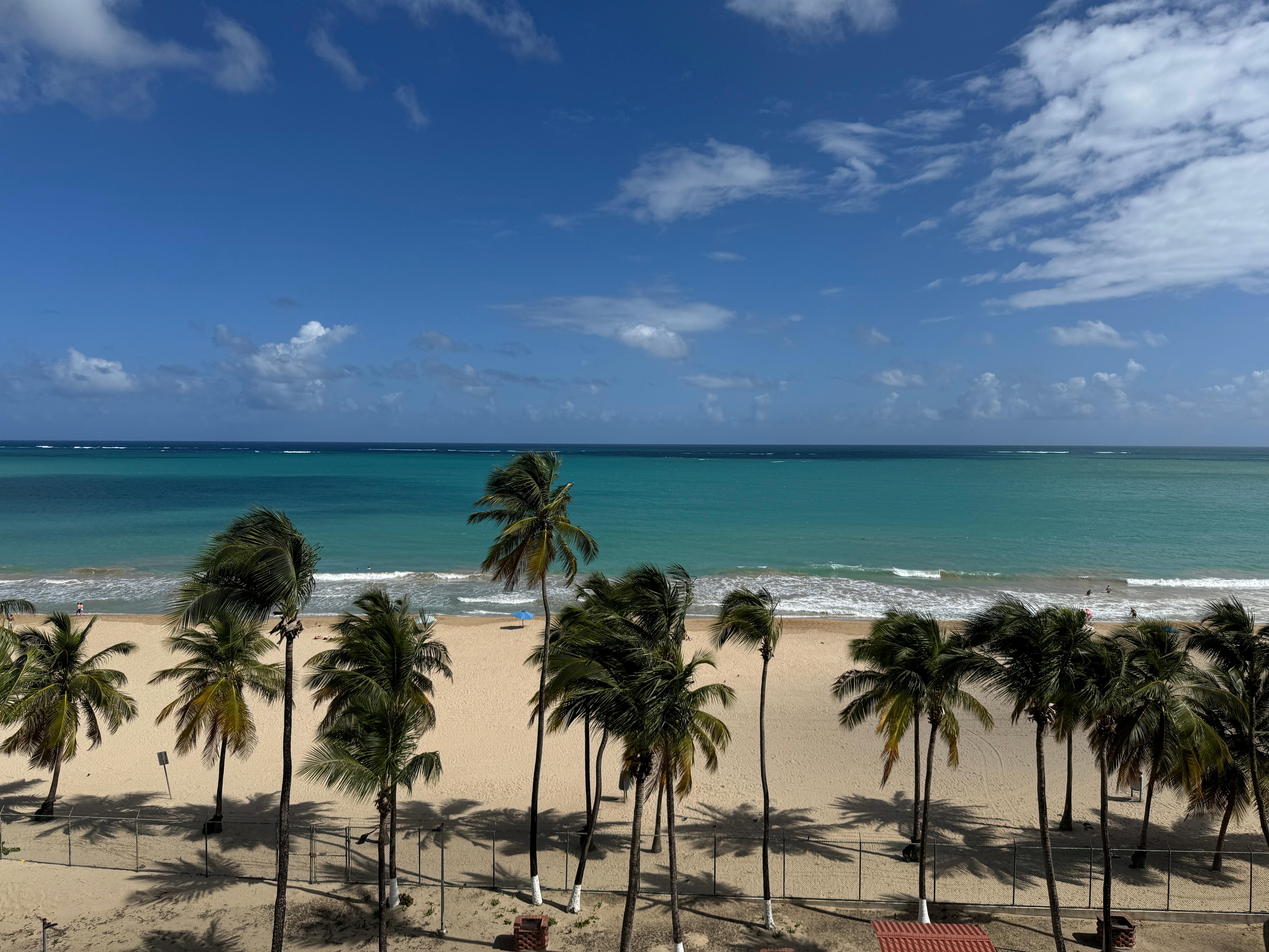 View from the balcony