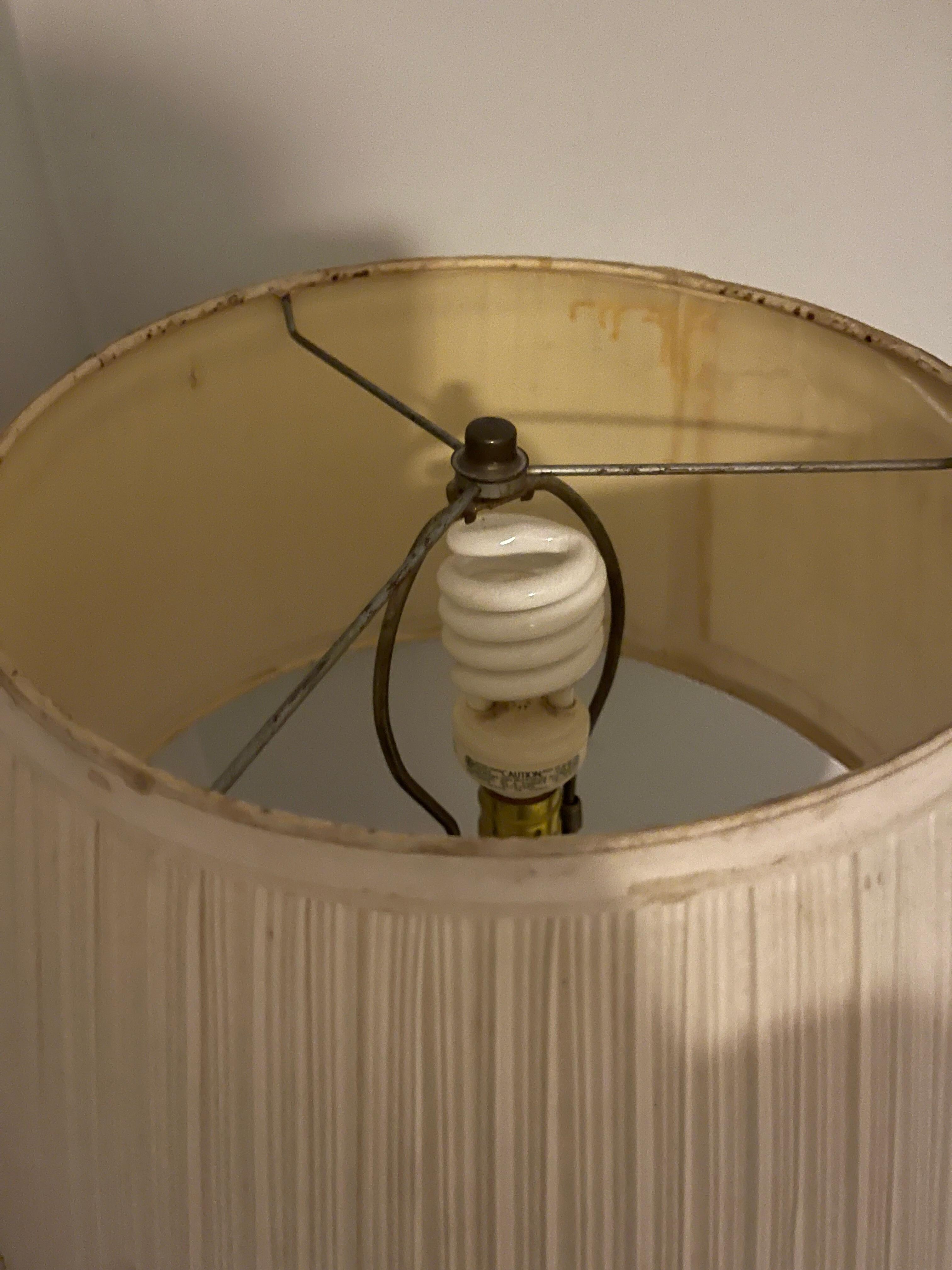 The lamp didn’t work I guess it was to filthy 