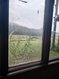 Broken window
